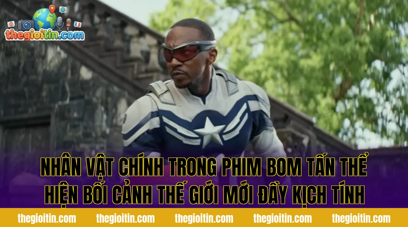 Nhân vật chính trong phim bom tấn thể hiện bối cảnh thế giới mới đầy kịch tính