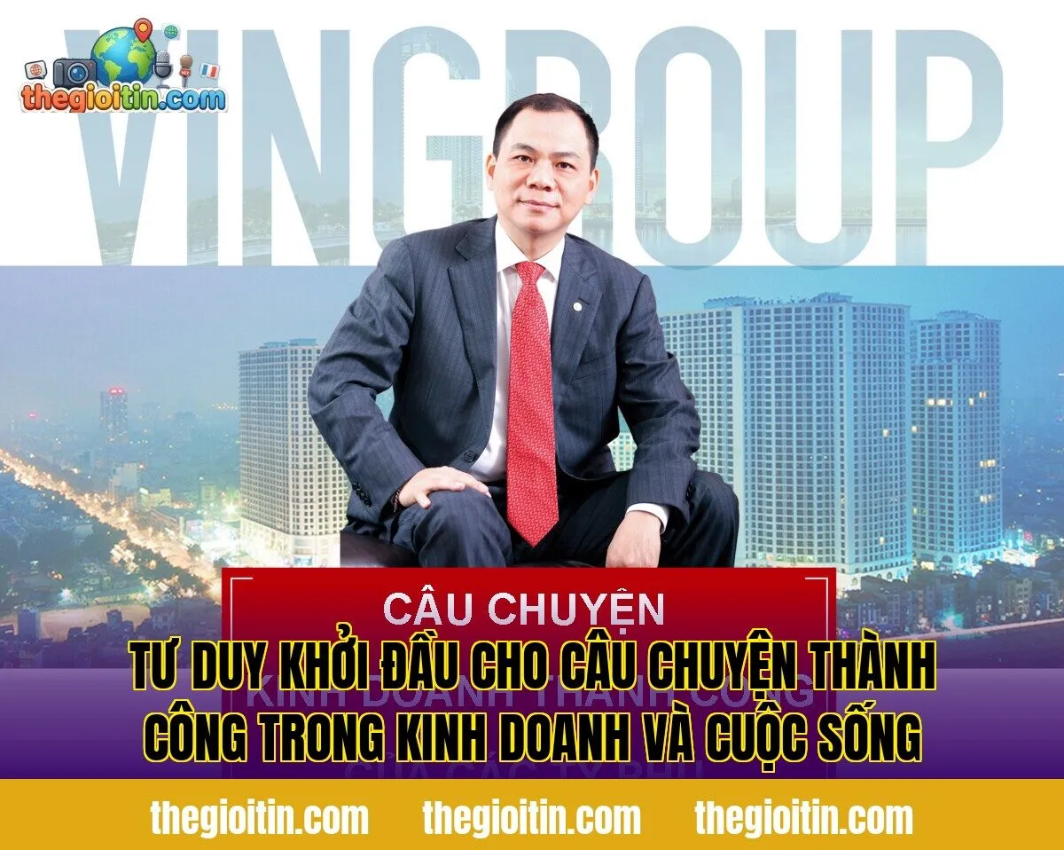 Tư duy khởi đầu cho câu chuyện thành công trong kinh doanh và cuộc sống