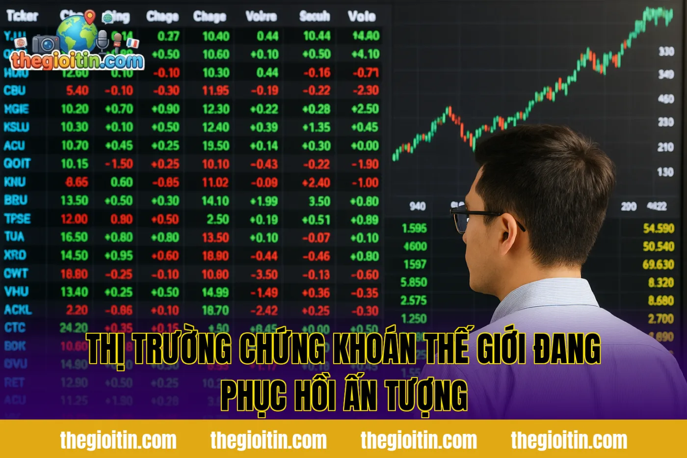 Thị Trường Chứng Khoán Thế Giới Đang Phục Hồi Ấn Tượng