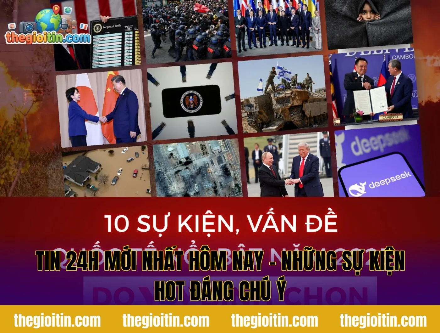 Tin 24h mới nhất hôm nay – Những sự kiện hot đáng chú ý