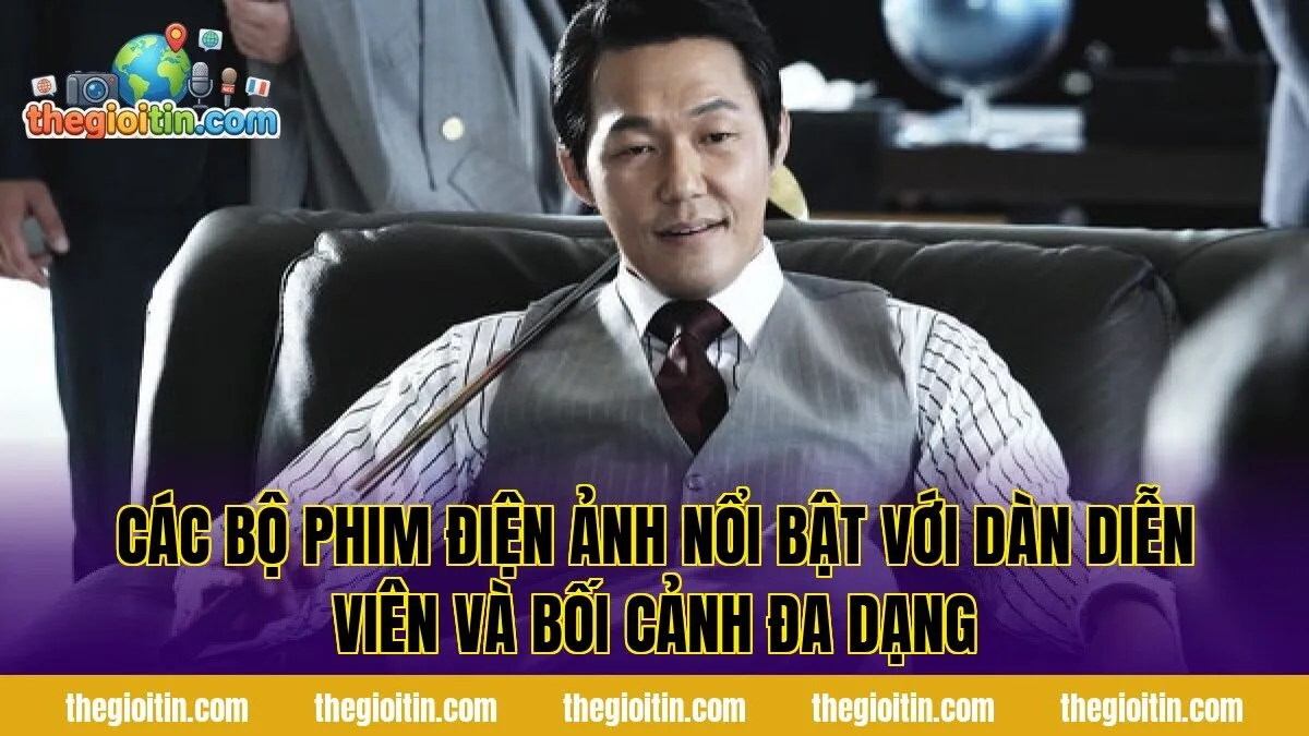Các bộ phim điện ảnh nổi bật với dàn diễn viên và bối cảnh đa dạng